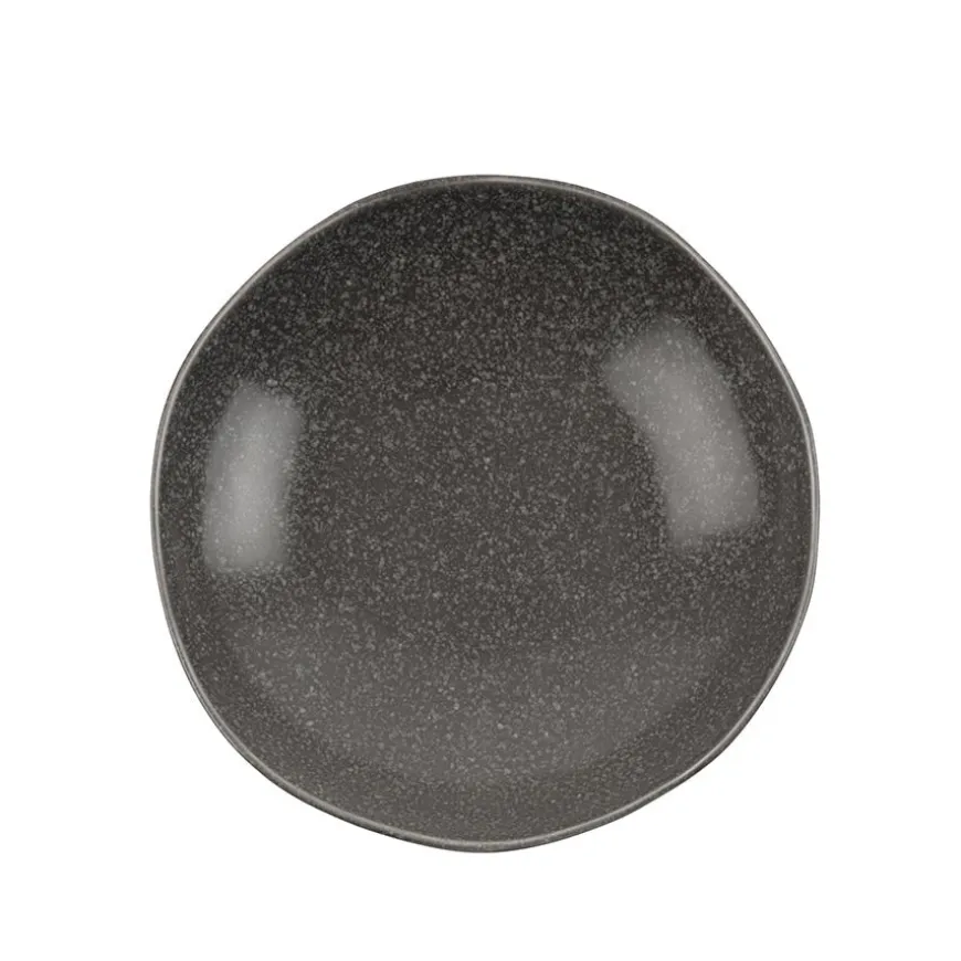 Porsgrunds Porselænsfabrik Natur Dyp Tallerken 24cm Mørk Granitt
