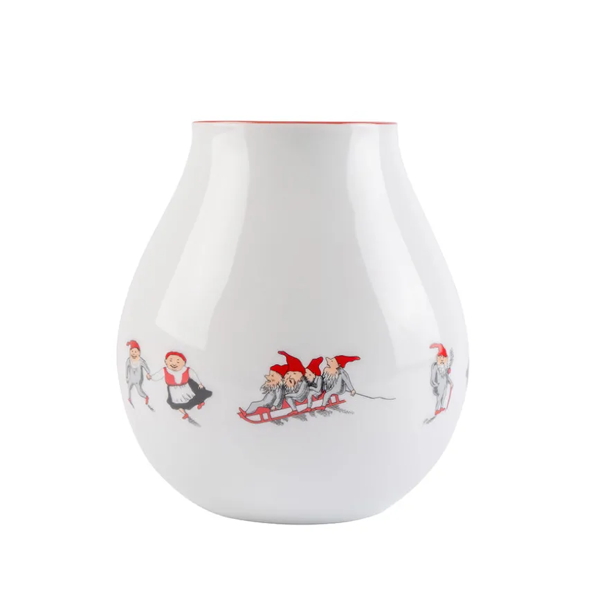 Porsgrunds Porselænsfabrik Nisseservise Vase 19cm