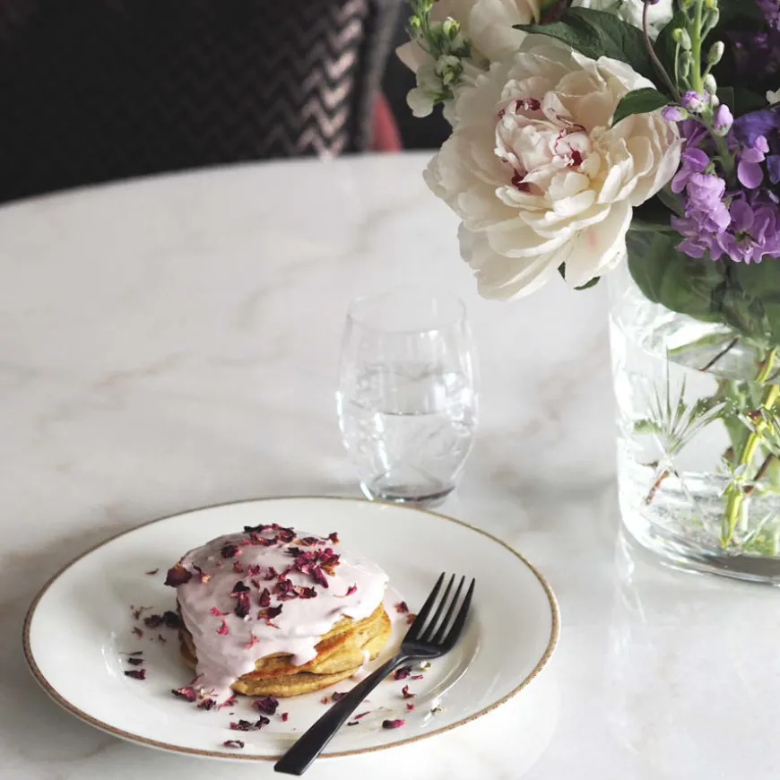 Porsgrunds Porselænsfabrik Nathalie Gull Tallerken Flat 20 cm