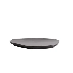 Porsgrunds Porselænsfabrik Natur Organisk Asjett 24cm Matt Sort