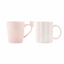 Porsgrunds Stripekopp 30cl Rosa 2pk