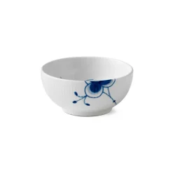 Royal Copenhagen Blå Mega Riflet Skål 13cm