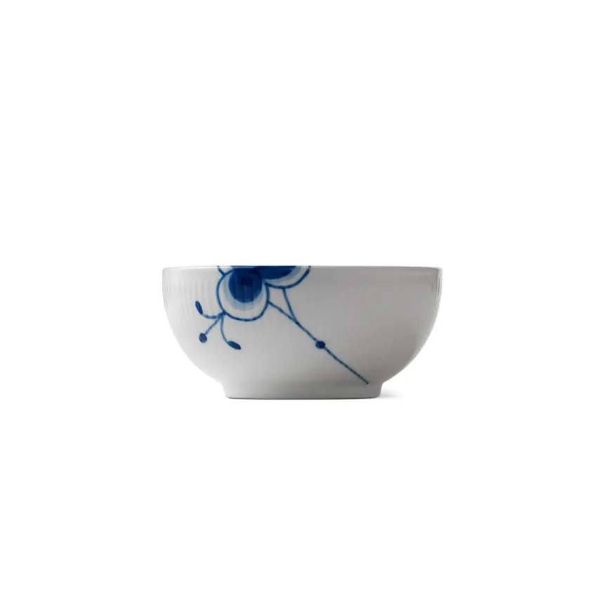 Royal Copenhagen Blå Mega Riflet Skål 13cm