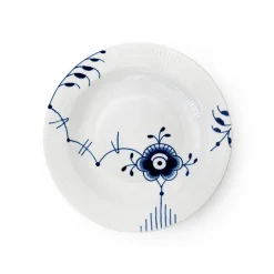 Royal Copenhagen Blå Mega Riflet Dyp Tallerken 27cm
