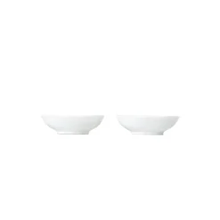 Royal Copenhagen Hvit Riflet Dip Skåler 9cl 2pk