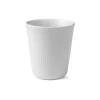 Royal Copenhagen Hvit Riflet Termokopp 33cl