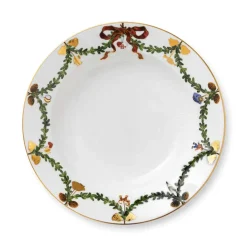 Royal Copenhagen Stjerne Riflet Jul Dyp Tallerken 24cm