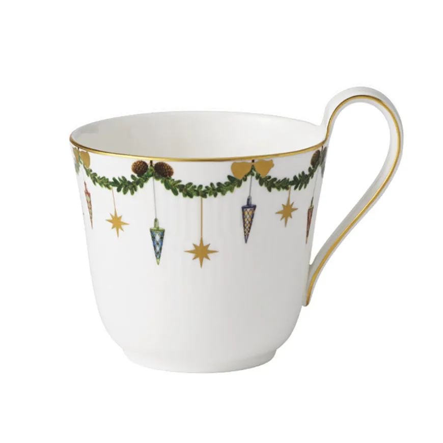Royal Copenhagen Stjerne Riflet Kopp 33cl