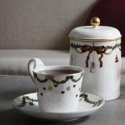 Royal Copenhagen Stjerneriflet Jul Kopp m/Skål 24cl