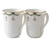 Royal Copenhagen Stjerneriflet Jul Krus 33cl 2pk
