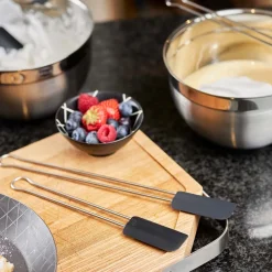 Rösle Slikkepott 20cm Rustfritt Stål Sort