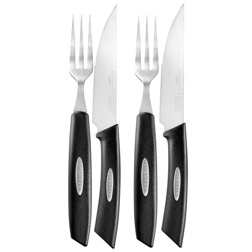 Scanpan Classic Texas Biffbestikk 4 deler