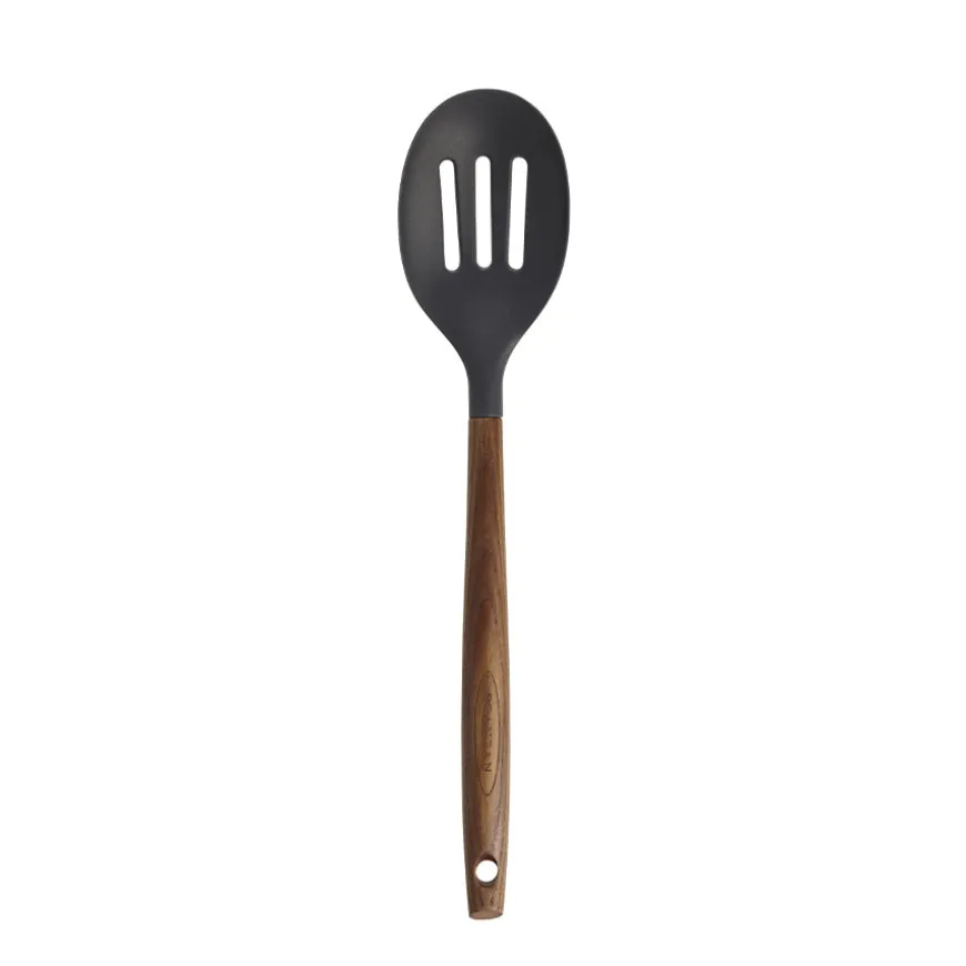 Scanpan Serveringsskje m/Riller 31cm Karbonisert Ask