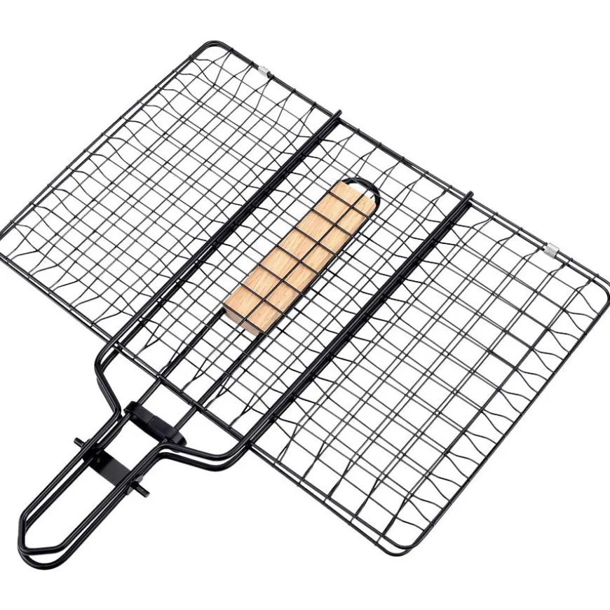 Seasons BBQ Grillrist Sammenleggbar Jern m/Non-Stick 36,5X34,5cm