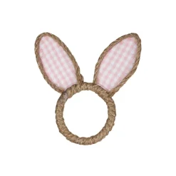 Seasons Easter Collection Serviettring m/Kaninører 4pk Rosa