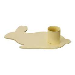 Seasons Easter Collection Lysestake Hare 12,5cm Gul
