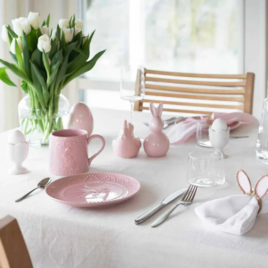 Seasons Easter Collection Hare 15cm Rosa