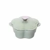 Seasons Easter Collection Støpejernsgryte Blomst 1,9L 30cm Grønn