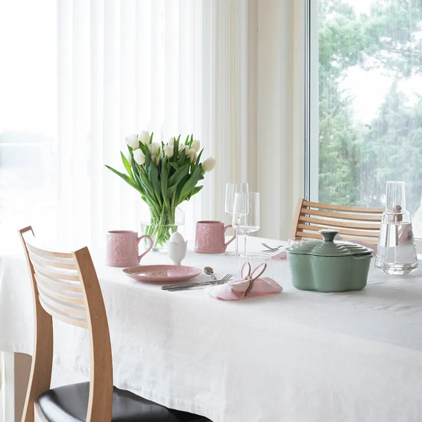 Seasons Easter Collection Støpejernsgryte Blomst 1,9L 30cm Grønn