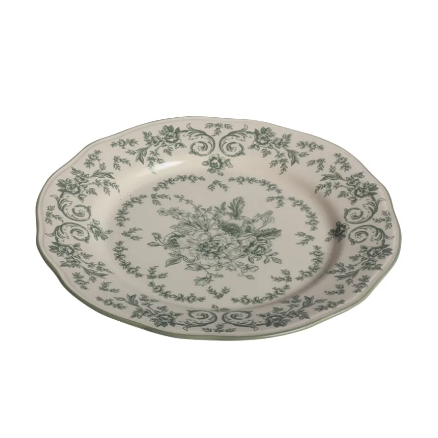 Seasons Fall Collection Tallerken 21cm Grønn Print