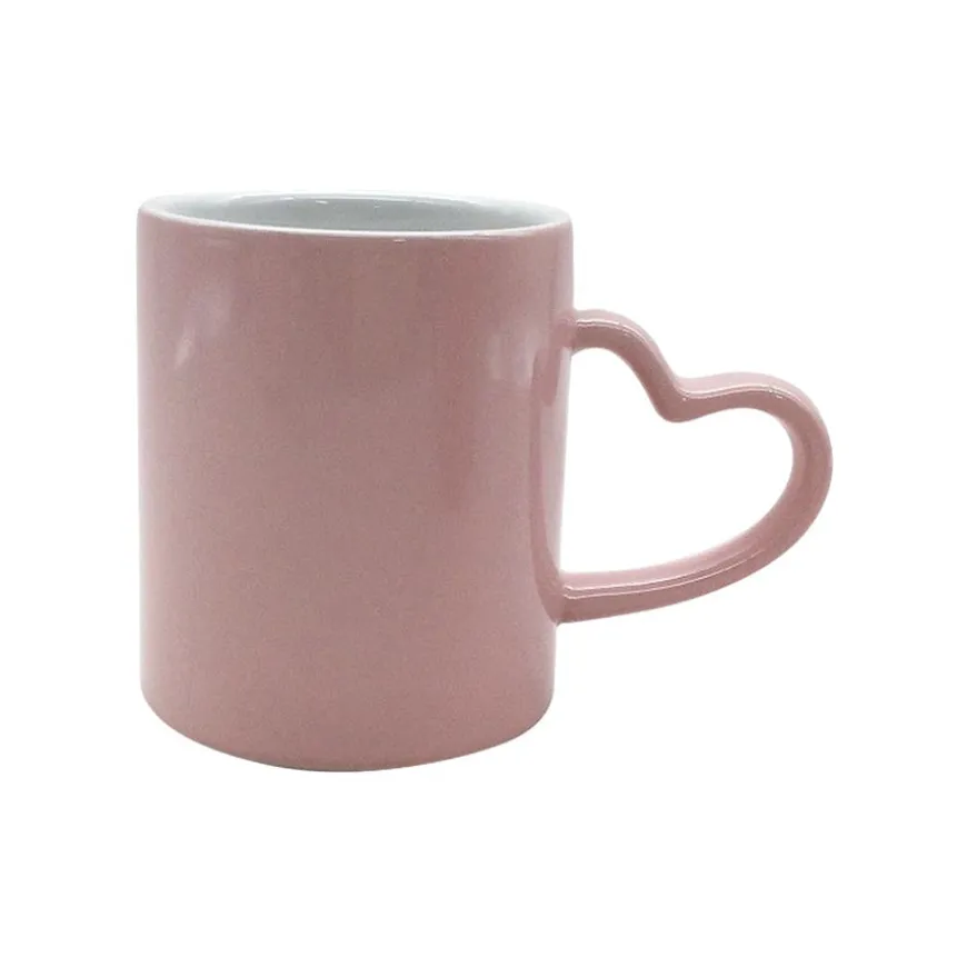 Seasons Love Collection Krus m/ Hjertehank 35cl Rosa