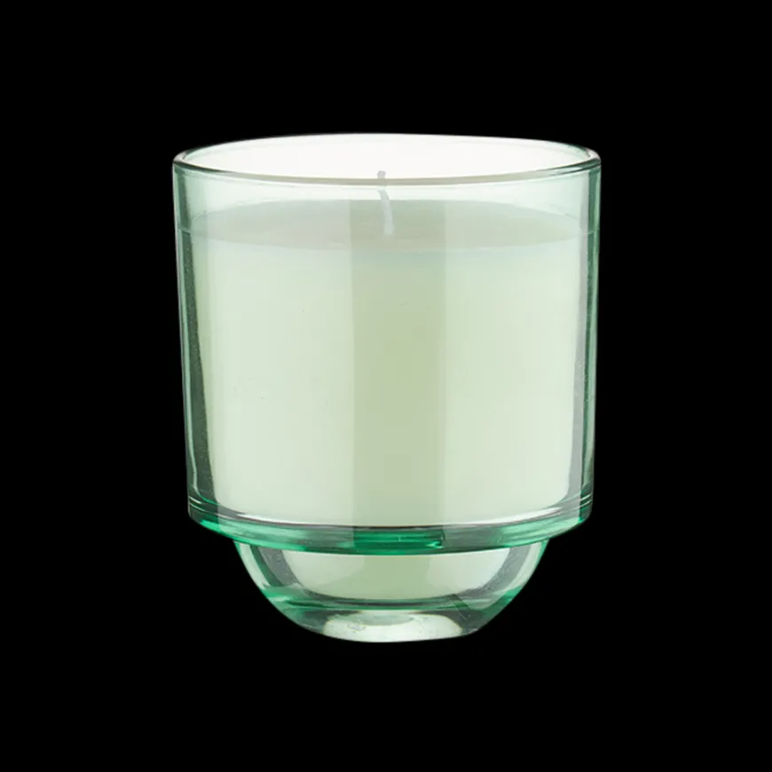 Seasons Summer Collection Stearinlys i Glassbeholder 10cm Grønn