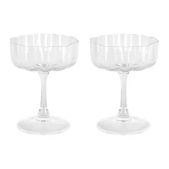 Seasons Summer Collection Champagneskåler Blomst 25cl 2pk