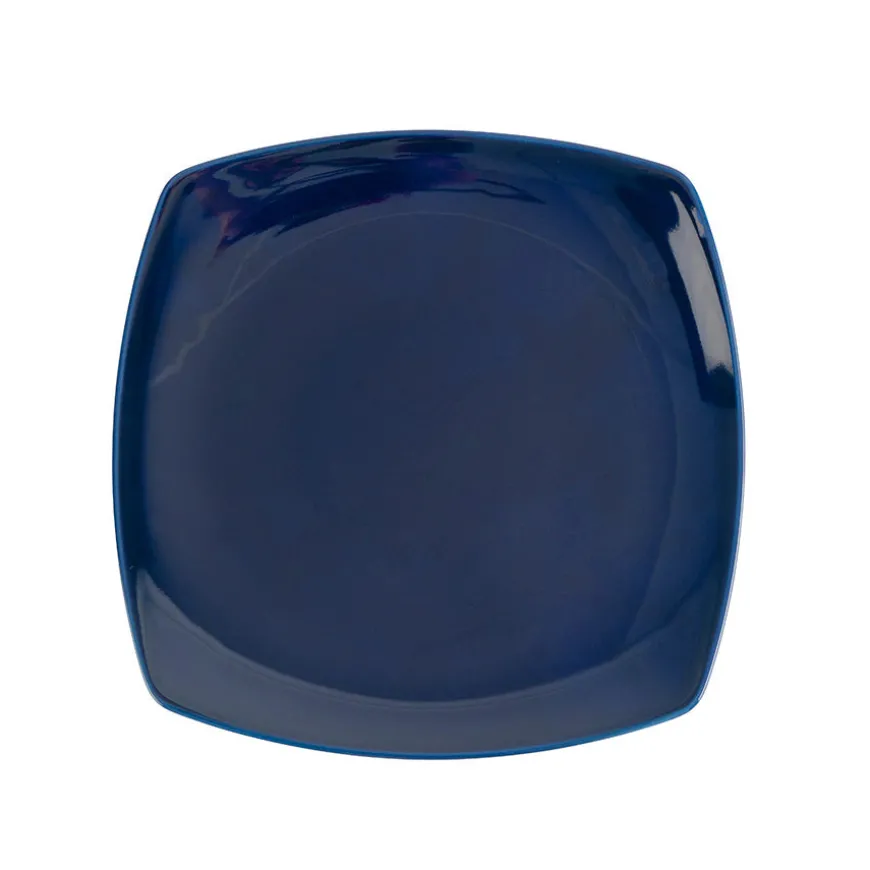 Sense Cobalt Tallerken Firkant 27cm 4pk