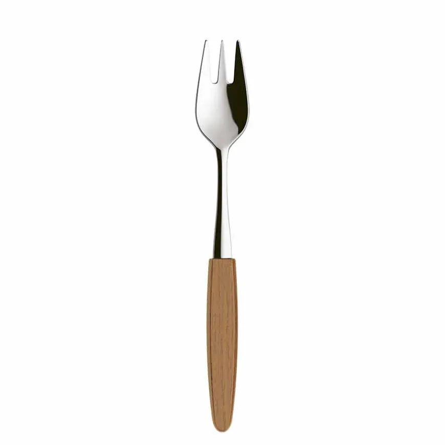 Skaugum Bestikk Teak Kakegaffel