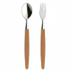 Skaugum Bestikk Teak Serveringssett