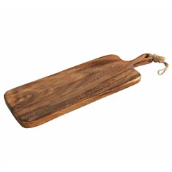 Skjærebrett M. Håndtak Akacia 60 cm