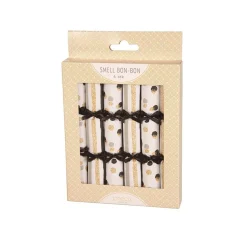 Smell Bon-Bon Sort & Gull m/Glitter 6stk