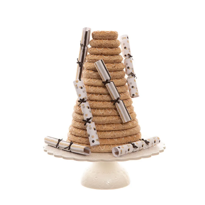 Smell Bon-Bon Sort & Gull m/Glitter 6stk