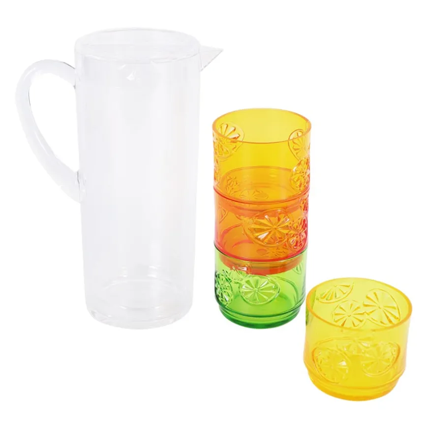 Sommer Mugge 2L - Glass 4stk i plast
