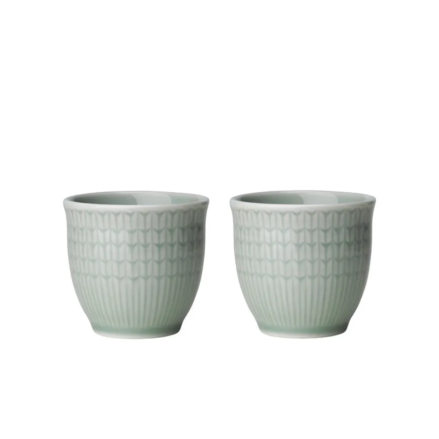 Swedish Grace Eggeglass 4cl Eng/Grønn 2pk