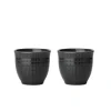 Swedish Grace Eggeglass 4cl Grå/Sten 2pk