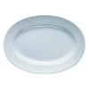 Swedish Grace Ovalt Serveringsfat 32cm Is/Grå