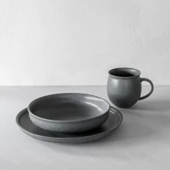 TALLERKEN 26CM KOKSGRÅ