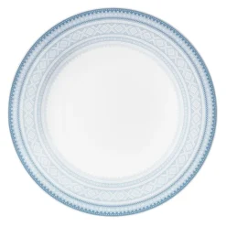 TALLERKEN FLAT 22 CM BLÅ - 4PK