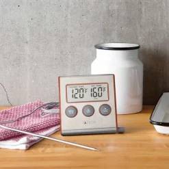Taylor Digitalt Termometer m/Sonde Rustfritt Stål
