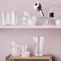VASE 25CM KLAR