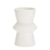 Vase Keramikk 16cm Hvit