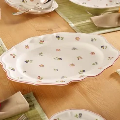 Villeroy & Boch Petite Fleur ovalt fat 37cm