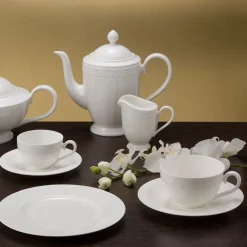 Villeroy & Boch White Pearl Frokostkopp 40cl