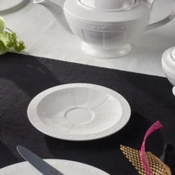 Villeroy & Boch White Pearl Skål til Kaffekopp 20cl