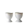 Wik & Walsøe Julemorgen Girlander Eggeglass 2pk