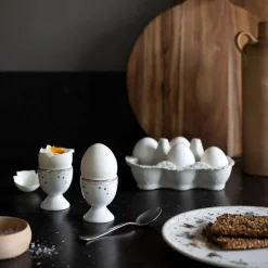 Wik & Walsøe Julemorgen Girlander Eggeglass 2pk