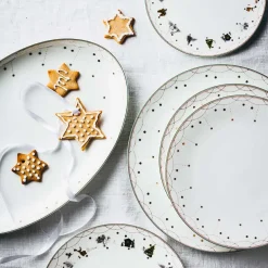 Wik & Walsøe Julemorgen Ovalfat 39cm