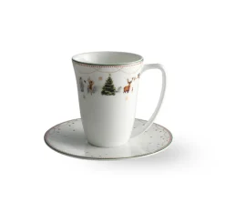 Wik & Walsøe Julemorgen Story Kopp m/Skål 20cl