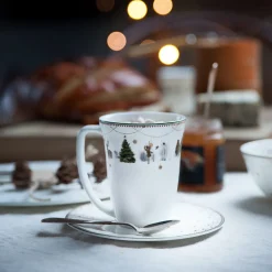 Wik & Walsøe Julemorgen Story Kopp m/Skål 20cl
